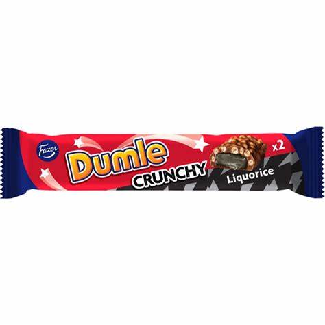 Fazer Dumle Crunchy Liquorice