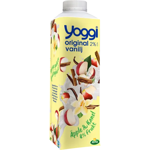 YOGGI Yogurt Apple, Cinnamon and Vanilla 2%