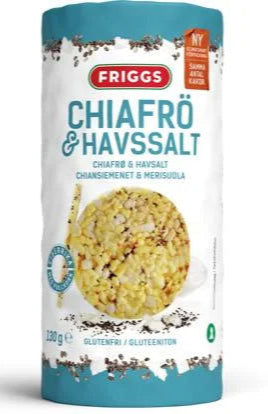 Friggs Corn Cakes With Chia Seeds & Sea Salt