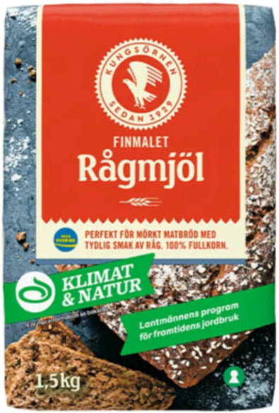 Kungsörnen Rye Flour "Finmalt" 1.5 kg