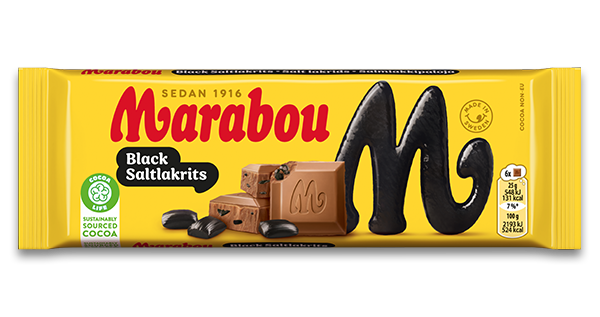 Marabou Black 100g