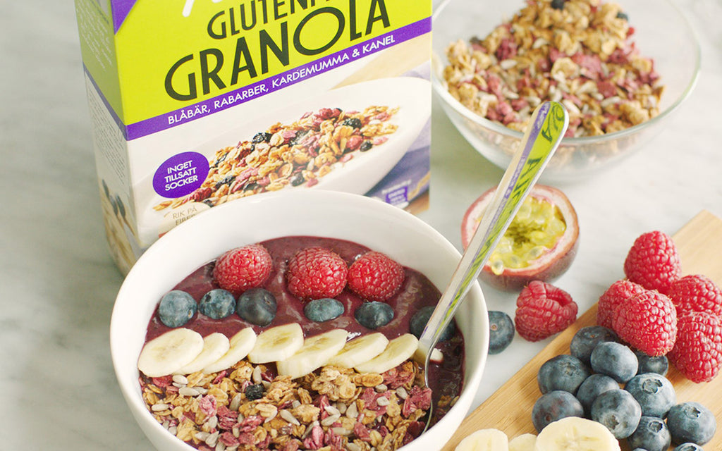 Paulúns Gluten Free Granola - Bluberries, Rhubarb, and Cardamom